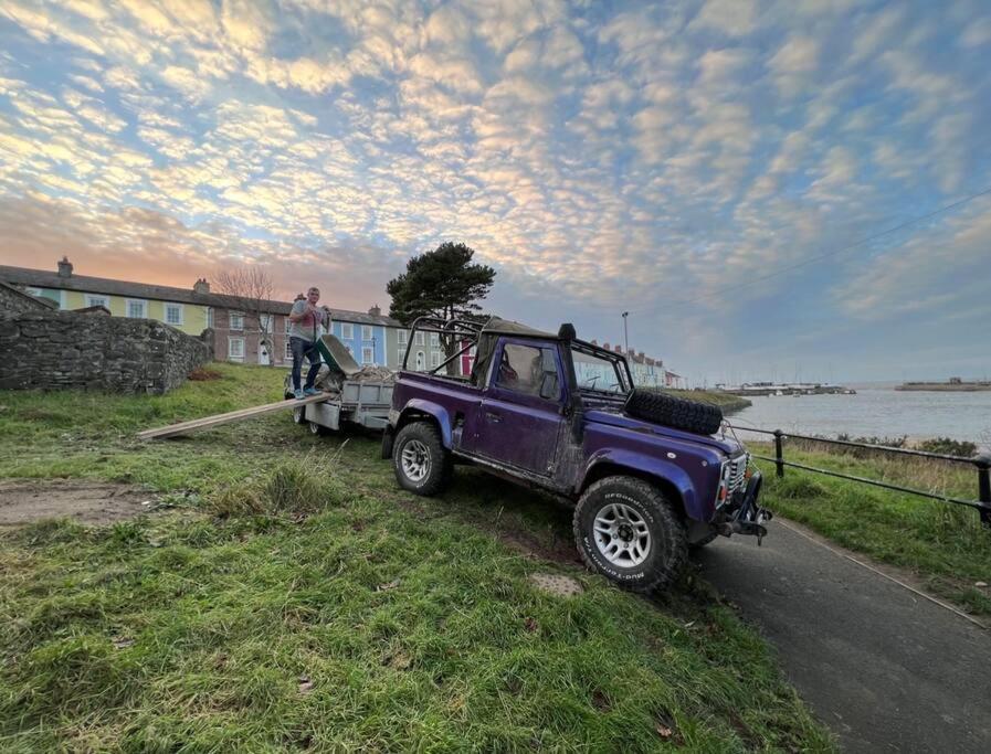Aberaeron Island House - Panoramic Harbour Views Villa ภายนอก รูปภาพ